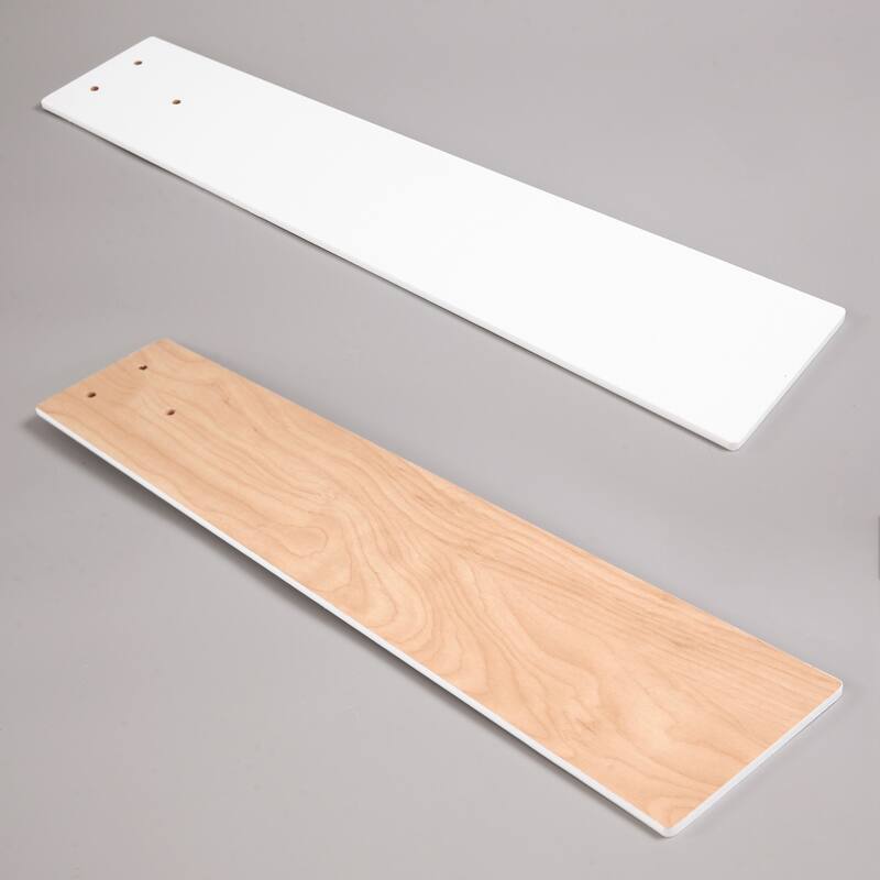 52 in. Matte White Integrated LED Dimmable Ceiling Fan with Light and Remote - 52" D x 52" W x 15.2" H