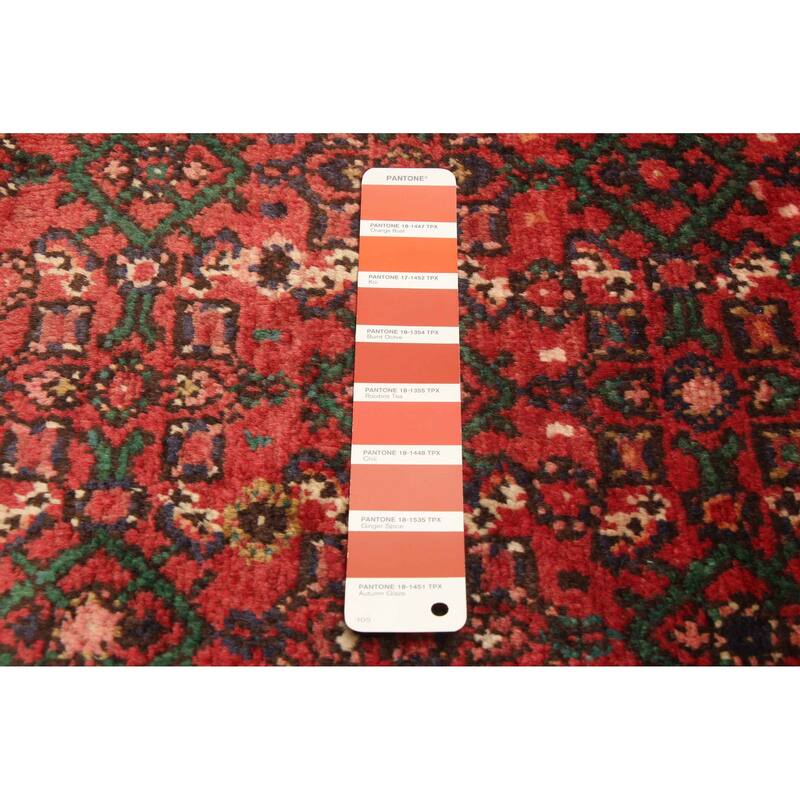 ECARPETGALLERY Hand-knotted Andelz Copper Wool Rug - 2'11 x 10'1