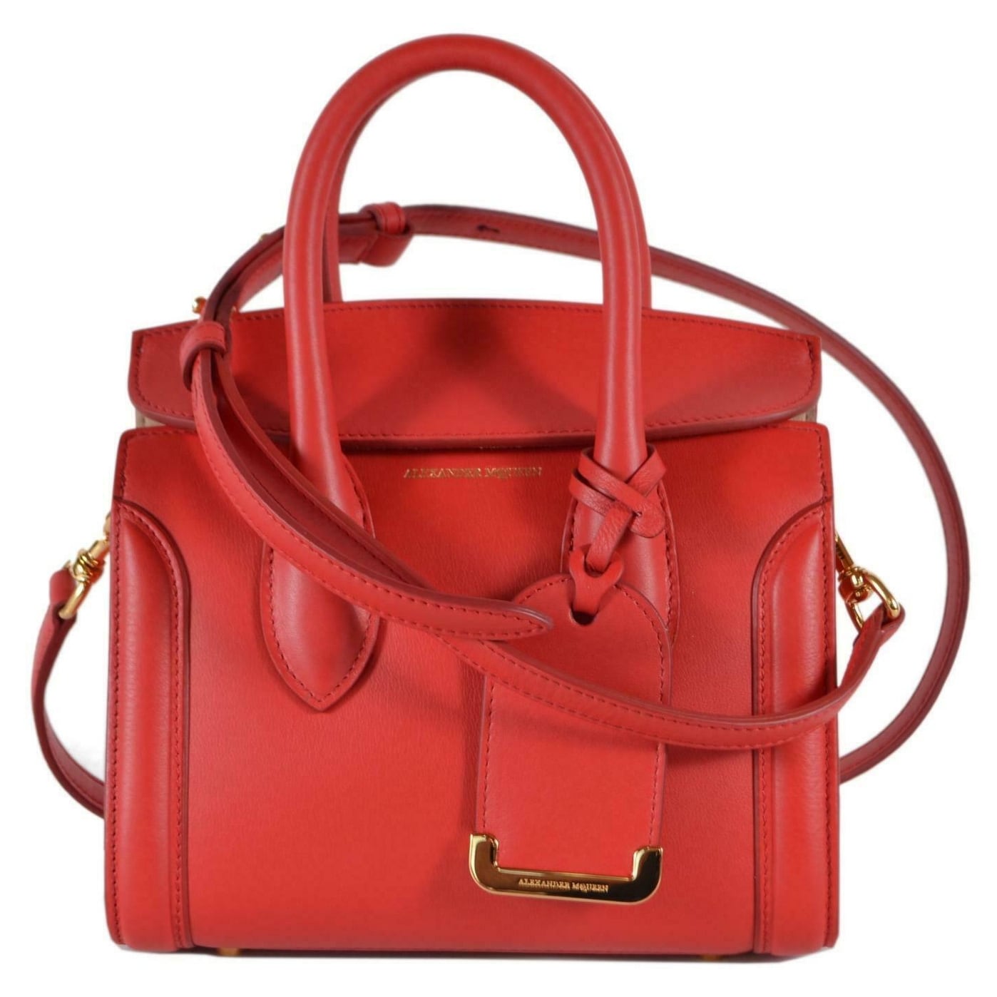 alexander mcqueen red purse