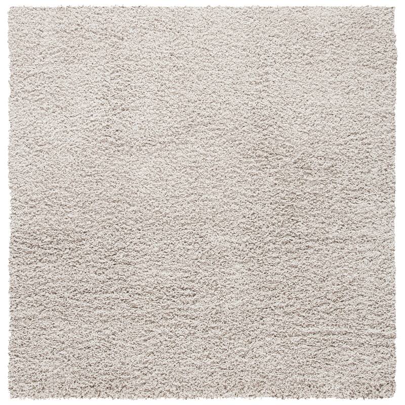 SAFAVIEH Venus Shag Durime 1.75-inch Thick Rug - 6'7" Square - Taupe