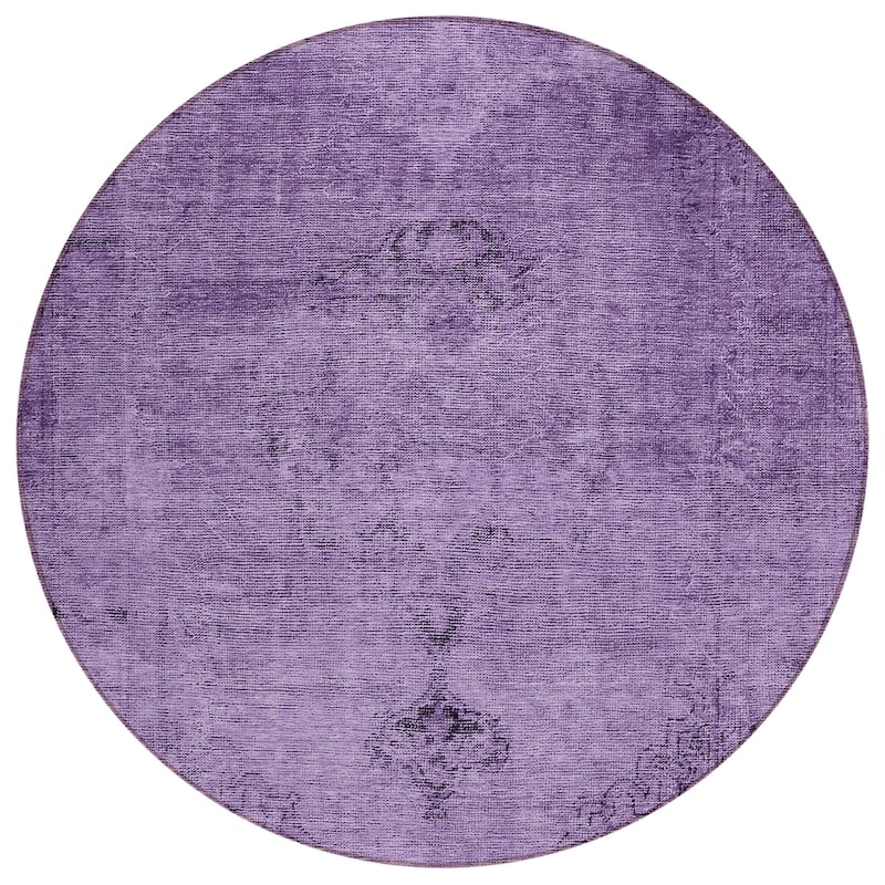 Machine Washable Indoor/ Outdoor Chantille Traditional Vintage Rug