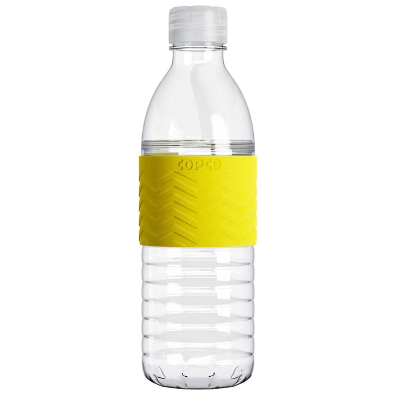 Copco Hydra Tritan Water Bottle Leak Proof & Dishwasher Safe - 16.9 oz - Yellow