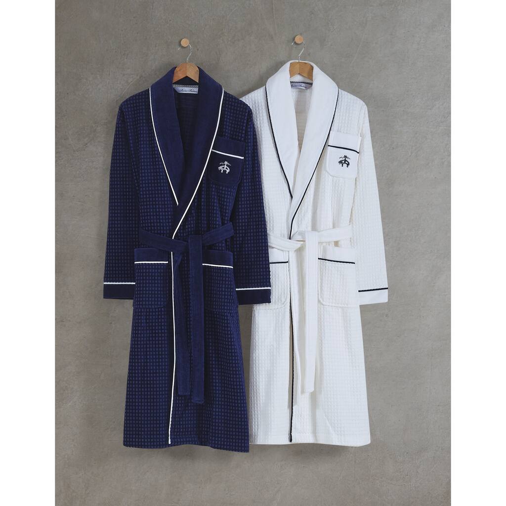 Brooks Brothers Waffle Terry Bathrobe