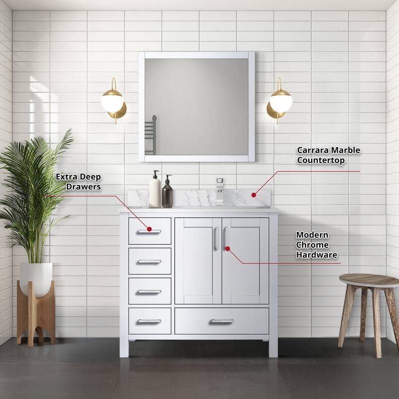 Jacques Right Offset Bath Vanity