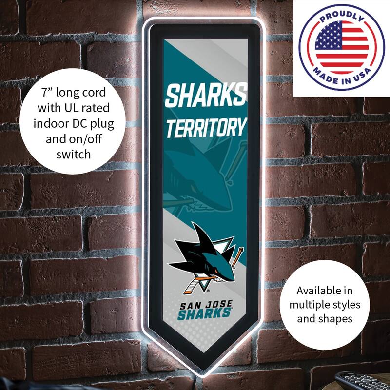 San Jose Sharks LED Lighted Sign