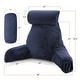 preview thumbnail 11 of 143, Nestl Memory Foam Reading Pillow with Backrest, Arms and Pockets
