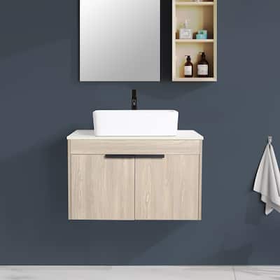 Topcraft Wall Mounted Bathroom Vanity with Sink