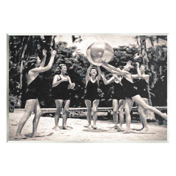 slide 2 of 6, Stupell Vintage Beach Girls Wall Plaque Art Design by Graffi*Tee Studios 15 x 10