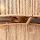 preview thumbnail 10 of 14, Lusteria 24" Gold 2-Tiered 6-Light Farmhouse Chandelier - Brown