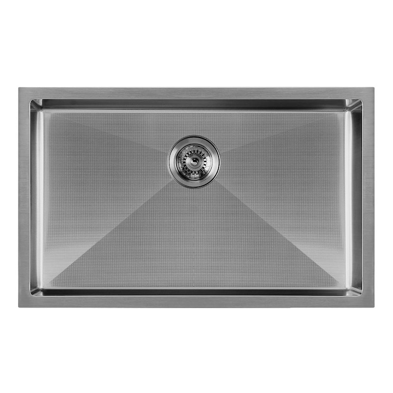 Whitehaus Collection Noah Plus Stainless Steel Undermount Kitchen Sink