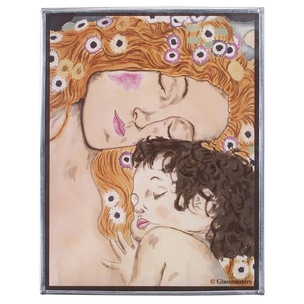 Shop Design Toscano Mother And Child 1905 Art Glass On Sale