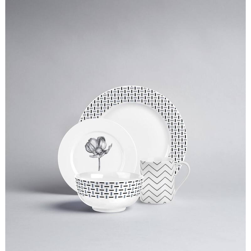 Portmeirion Home Stella 16 Piece Dinnerware Set