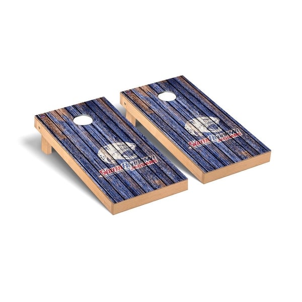 slide 2 of 5, South Alabama Jaguars Cornhole Board Set - Weathered Version