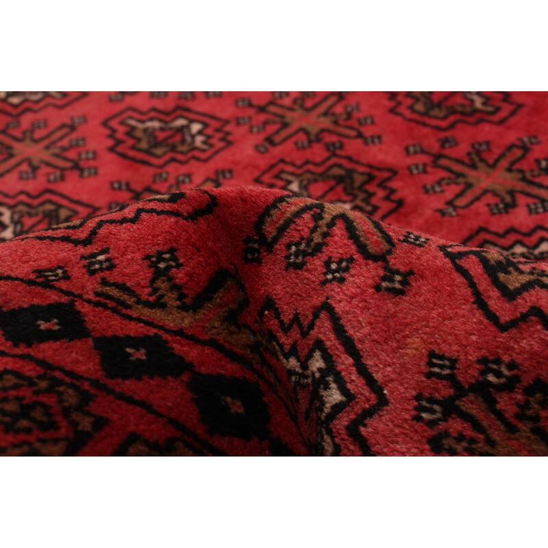 ECARPETGALLERY Hand-knotted Royal Baluch Red Wool Rug - 3'0 x 5'9