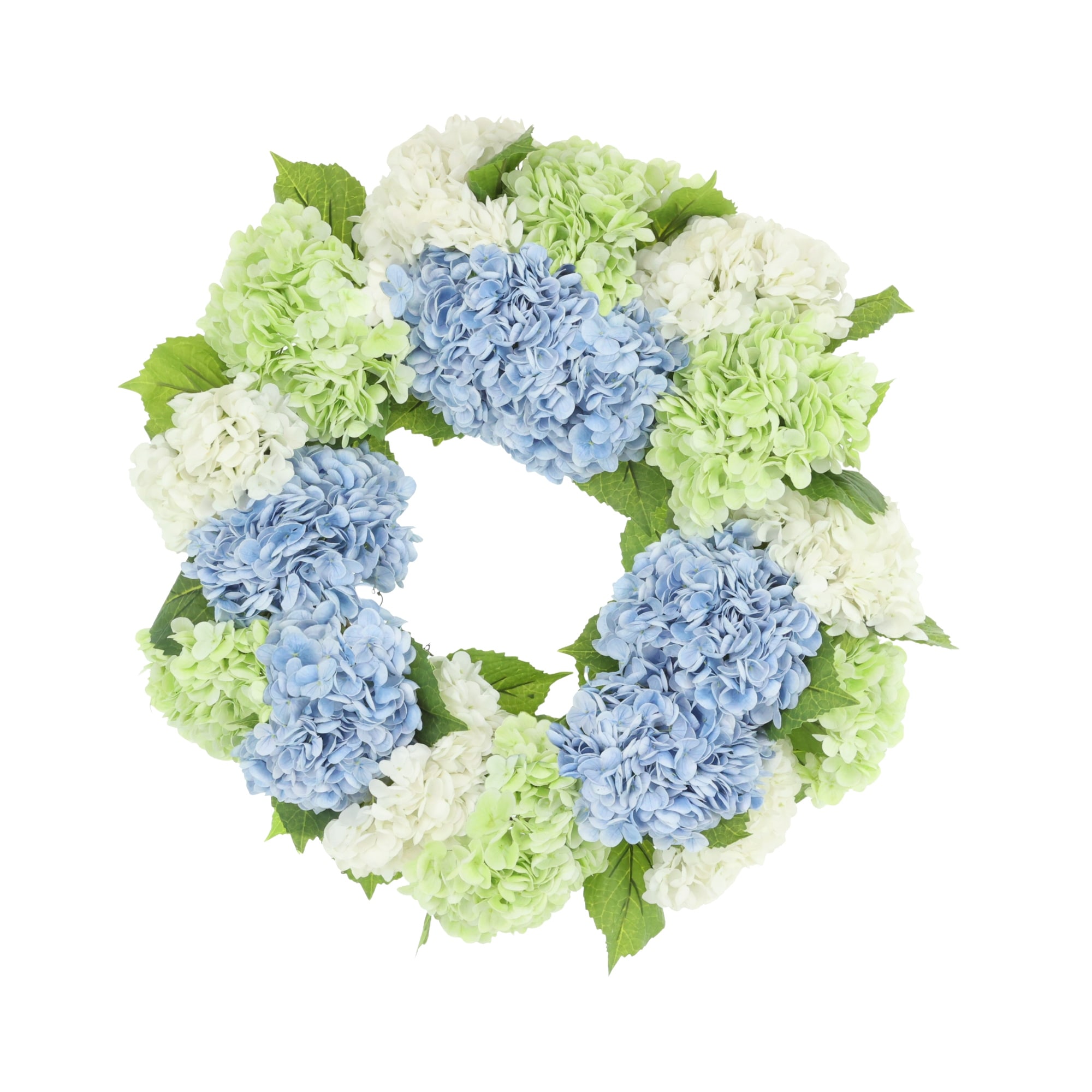 24" Assorted Real Touch Hydrangea Wreath