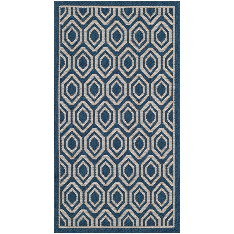 SAFAVIEH Courtyard Carolee Indoor/ Outdoor Patio Backyard Rug