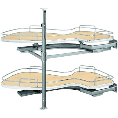 Rev-A-Shelf 5372 Series Right Handed Pull Out 2 Tier Blind Corner