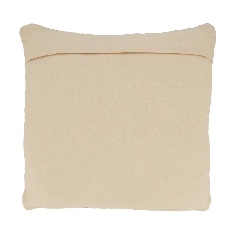 Printed Boho Chindi Throw Pillow