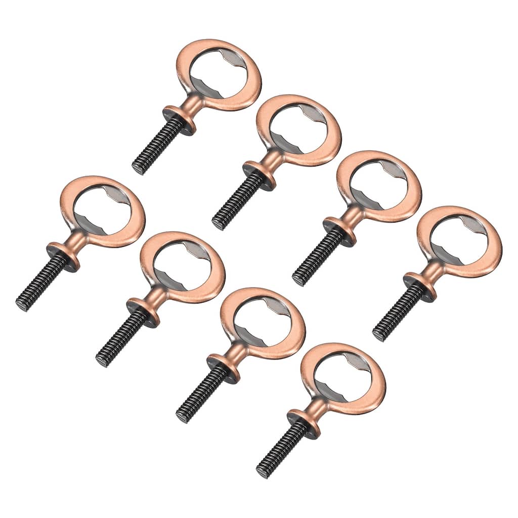 Bottle Opener, 8Pcs 80mm Zinc Alloy Threaded Hardware for DIY Craft