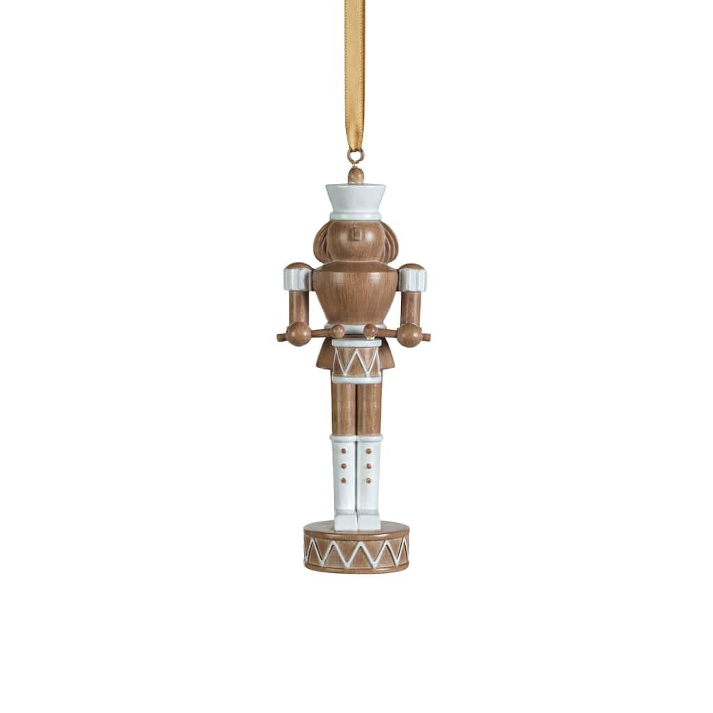 Gelsey Nutcracker with Drum Hanging Ornaments, Set of 4