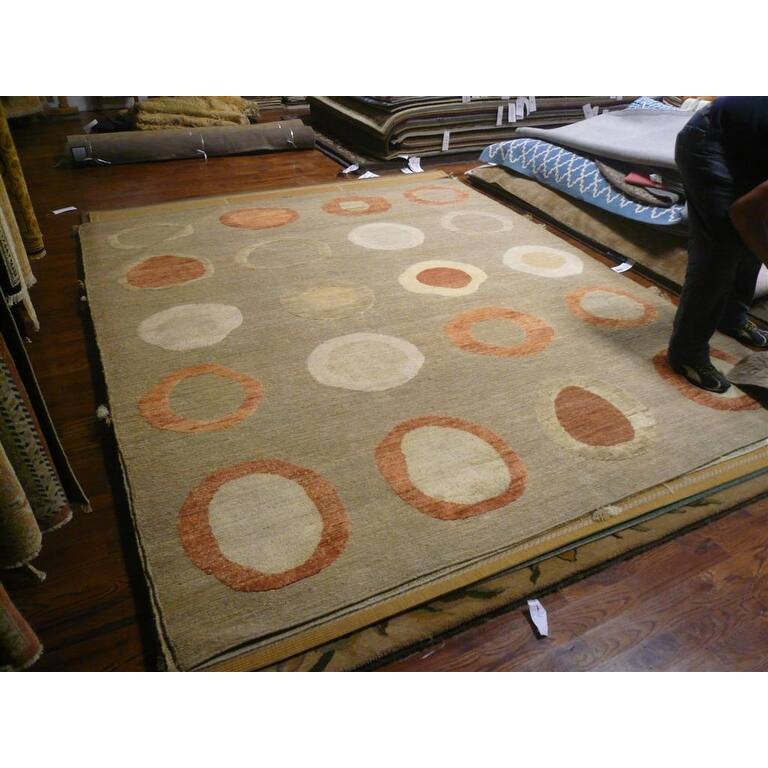 SAFAVIEH Hand-knotted Santa Fe Ghislaine Modern Wool Rug