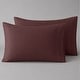 preview thumbnail 13 of 79, Superior Egyptian Cotton 650 Thread Count Pillowcase Set of 2 – Soft Sateen Pillowcases, Solid Colors