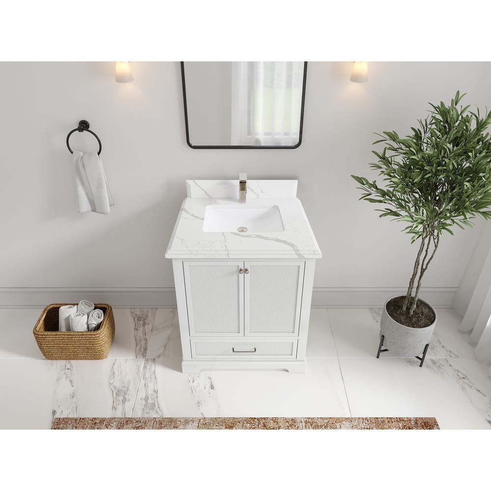 Willow Collections 30 in. W x 22 in. D Alys Single Sink Bathroom Vanity with Countertop