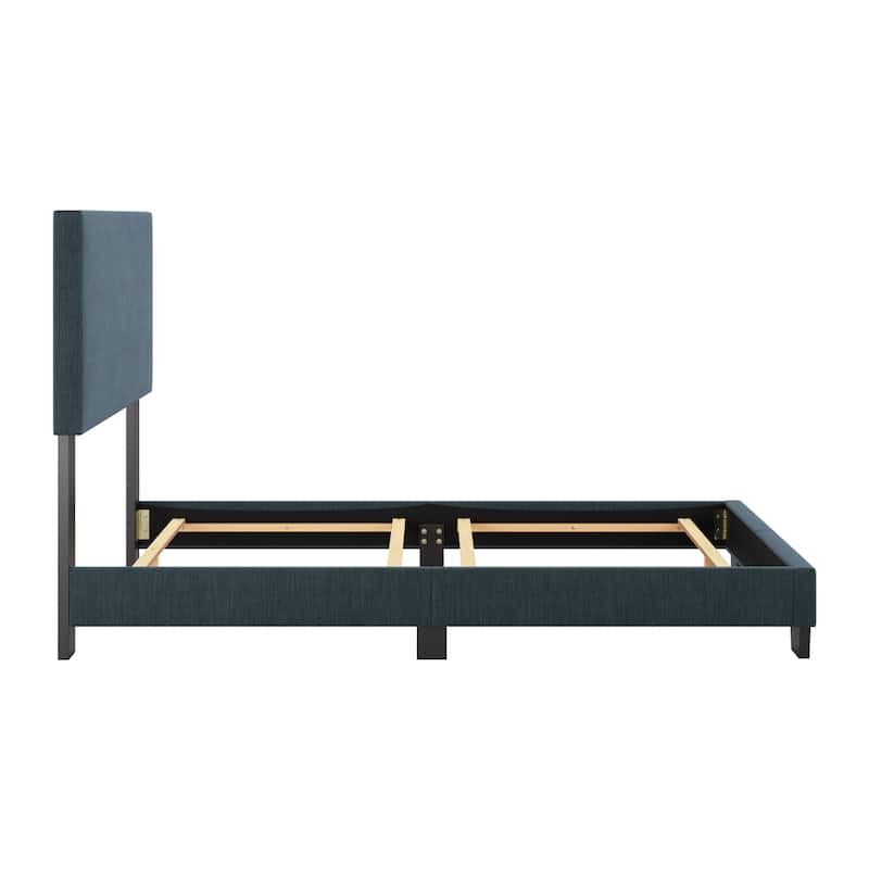 Celeste Modern Upholstered Bed, Box Spring Required