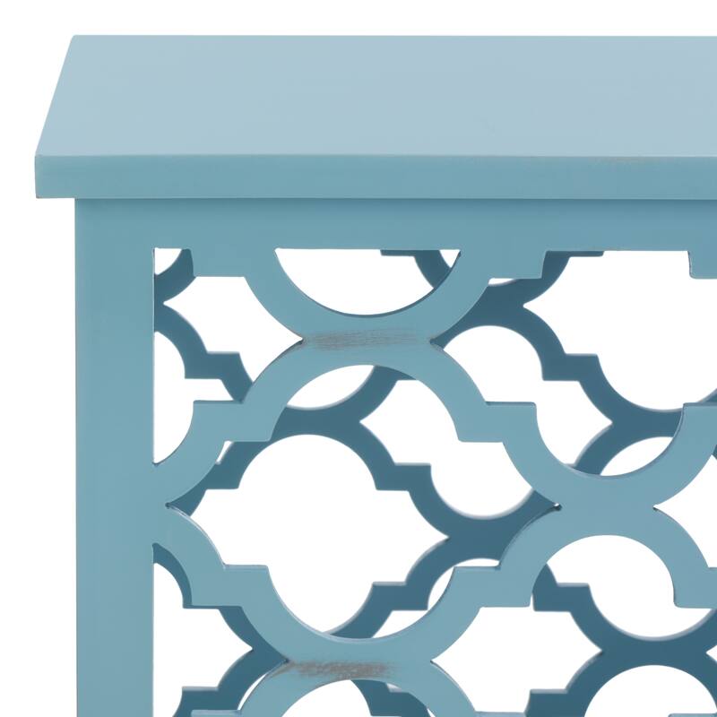 SAFAVIEH Asimina End Table - 19" W x 19" D x 23" H - 19Wx19Dx23H