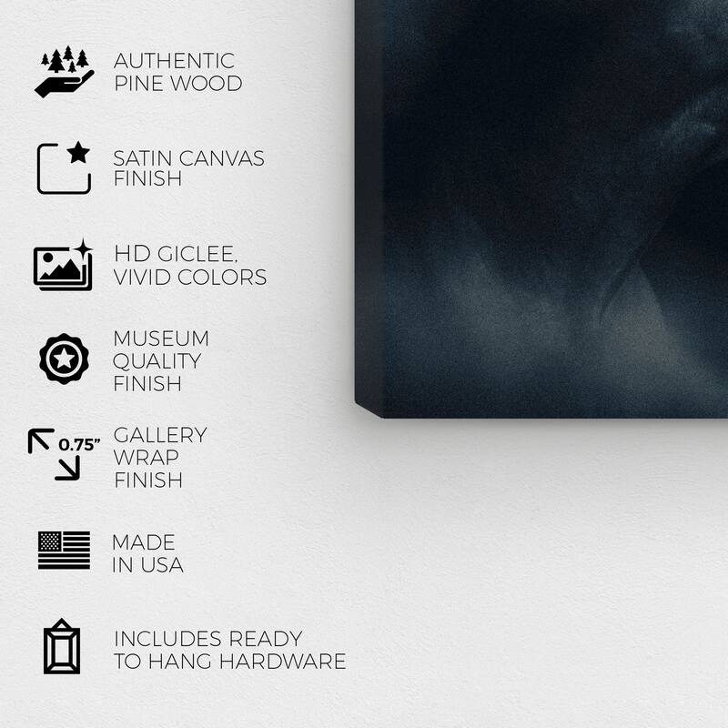 Wynwood Studio Canvas Animals Has to be to Win Black and Modern & Contemporary Wall Art Canvas Print
