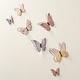 preview thumbnail 4 of 3, Lambs & Ivy Butterfly Dreams 3-Dimensional Wings Colorful Wall Decals/Stickers