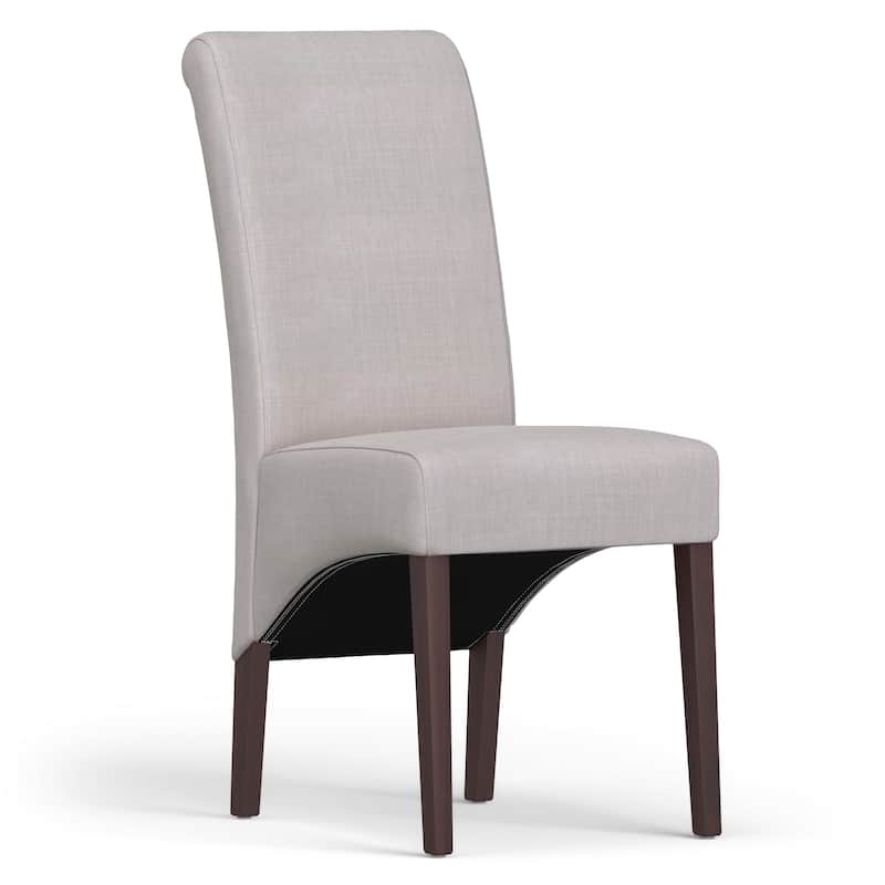 WYNDENHALL Franklin Transitional Deluxe Parson Dining Chair (Set of 2) - 17.7"w x 19.7"d x 40.2"h