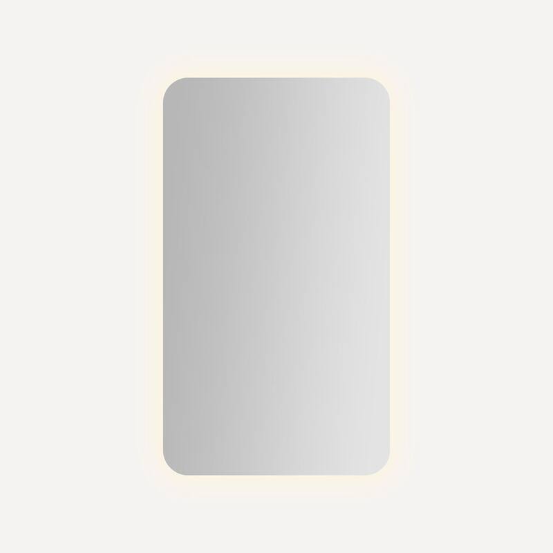 Robern GR2034D4RP1N Presence 19-1/4" x 33-7/8" Lighted Frameless - Mirror - Mirrored Finish