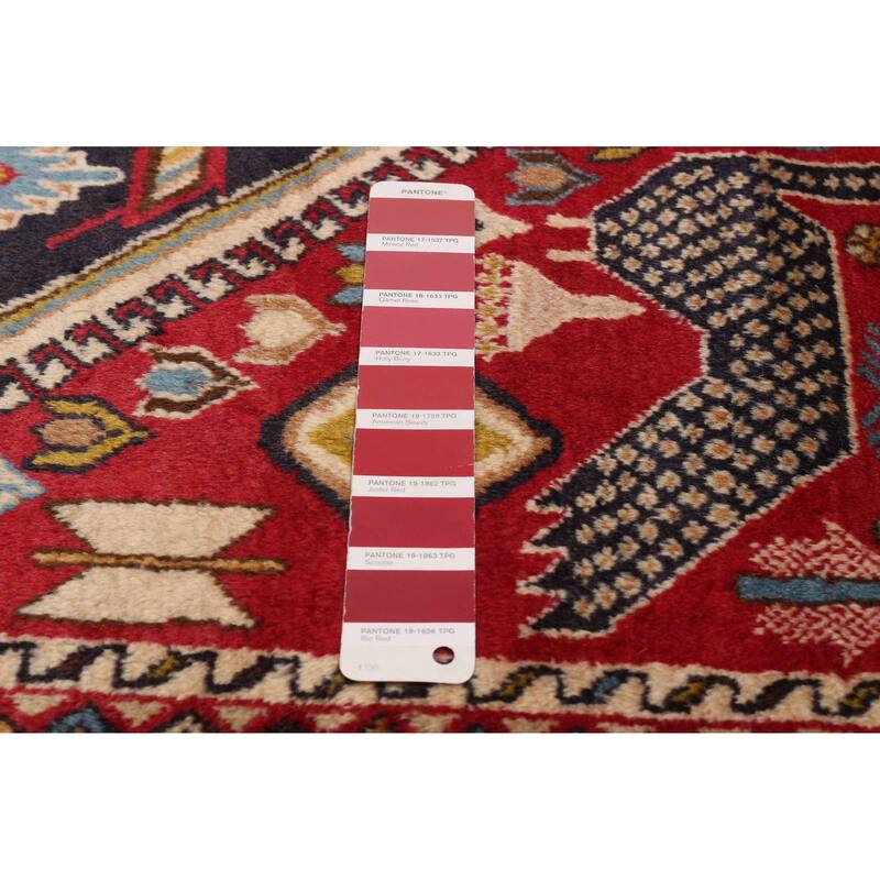 ECARPETGALLERY Hand-knotted Konya Anatolian Red Wool Rug - 3'1 x 10'11