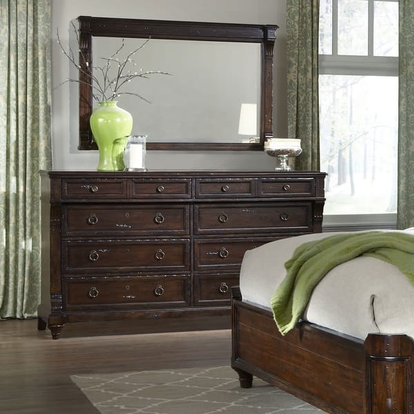 Shop Hekman 941701 Charleston Place 70 Inch Wide Wood Dresser With