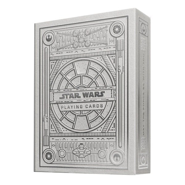 star wars silver edition playing cards