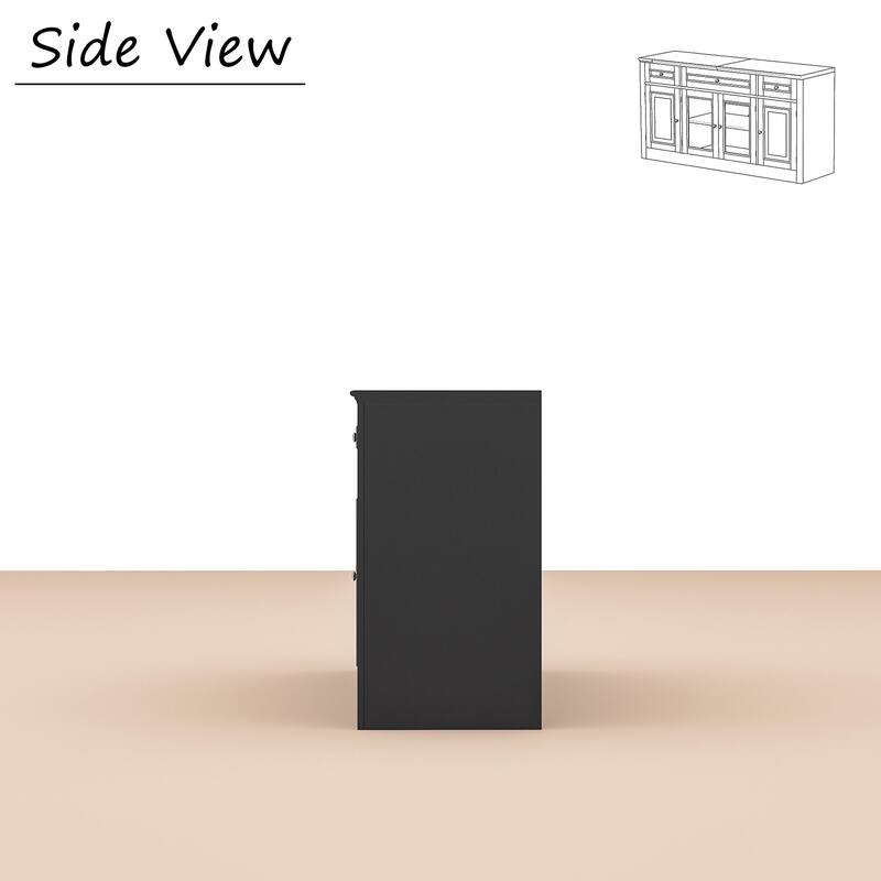 Entertainment Wall Unit /Bridge Multifunctional TV Stand Console Table