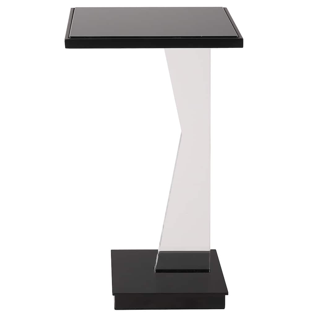 Uttermost Angle Contemporary Accent Table - 13"W x 23"H x 10"D