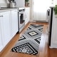 preview thumbnail 111 of 127, Machine Washable Indoor/ Outdoor Global Boho Chantille Rug