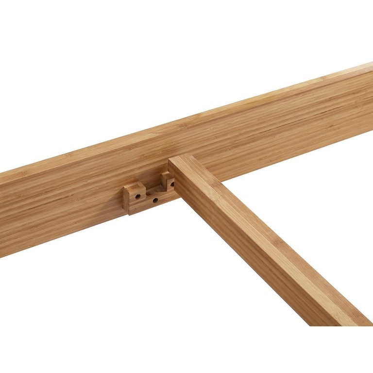 Tristan King Platform Bed, Golden