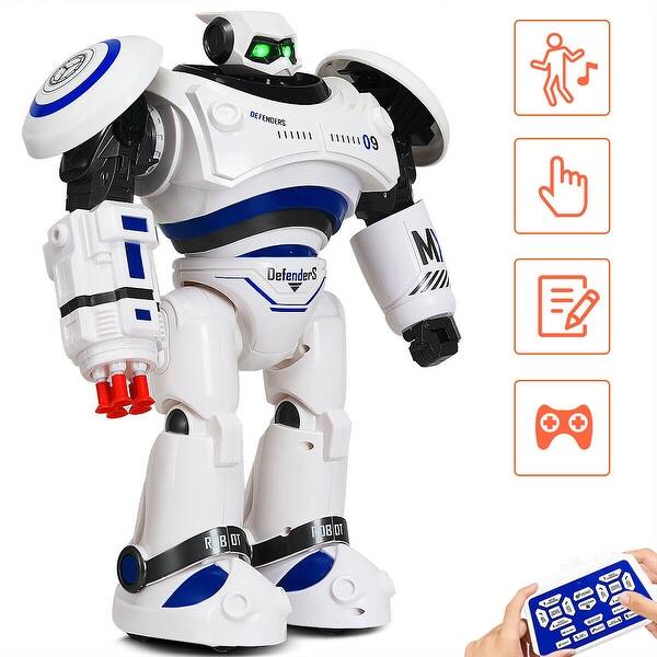 Shop Intelligent Combat Fighting Robot Remote Control Programmable Overstock 24317488