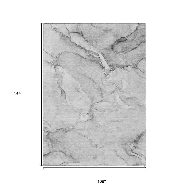 Alrim Artistic Abstract Weather Resistant Blended Style Outdoor Rug