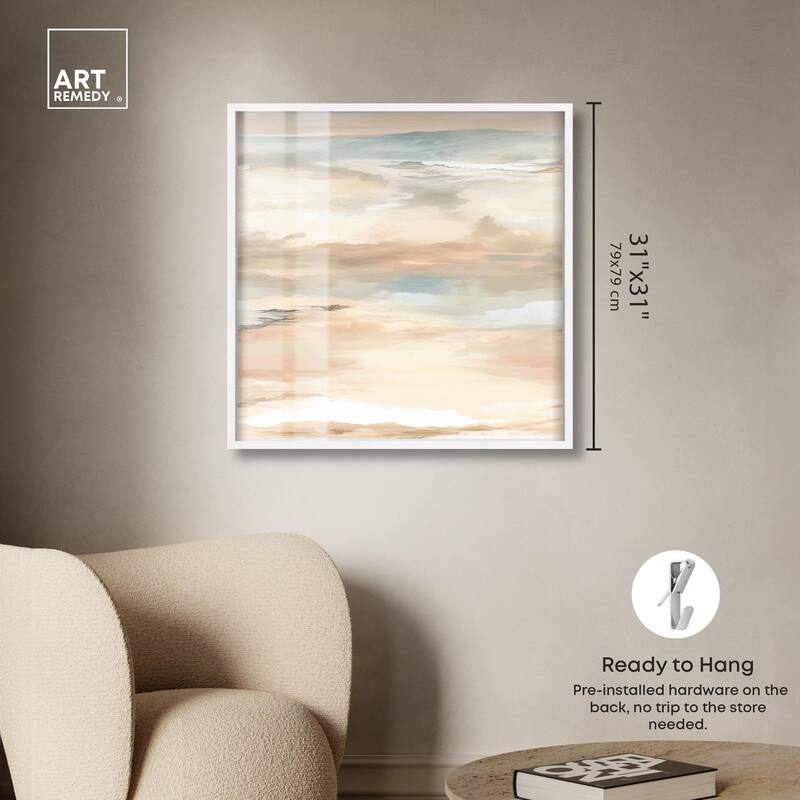 Roseate Skyfall I Shadowbox by Art Remedy