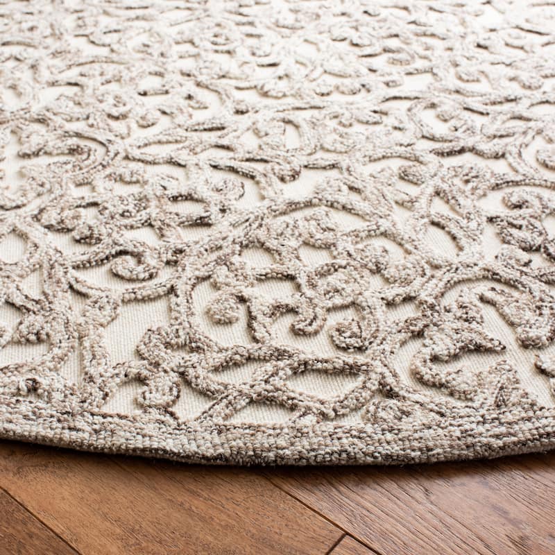 SAFAVIEH Handmade Trace Megane Modern Wool Rug