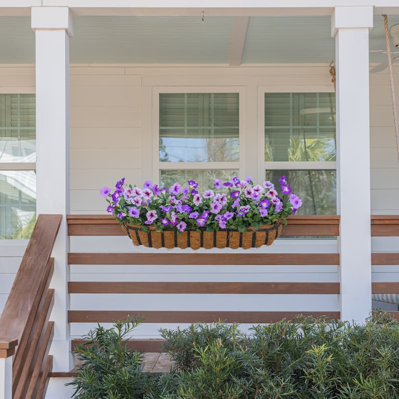 Faux Floral Window Box Filler