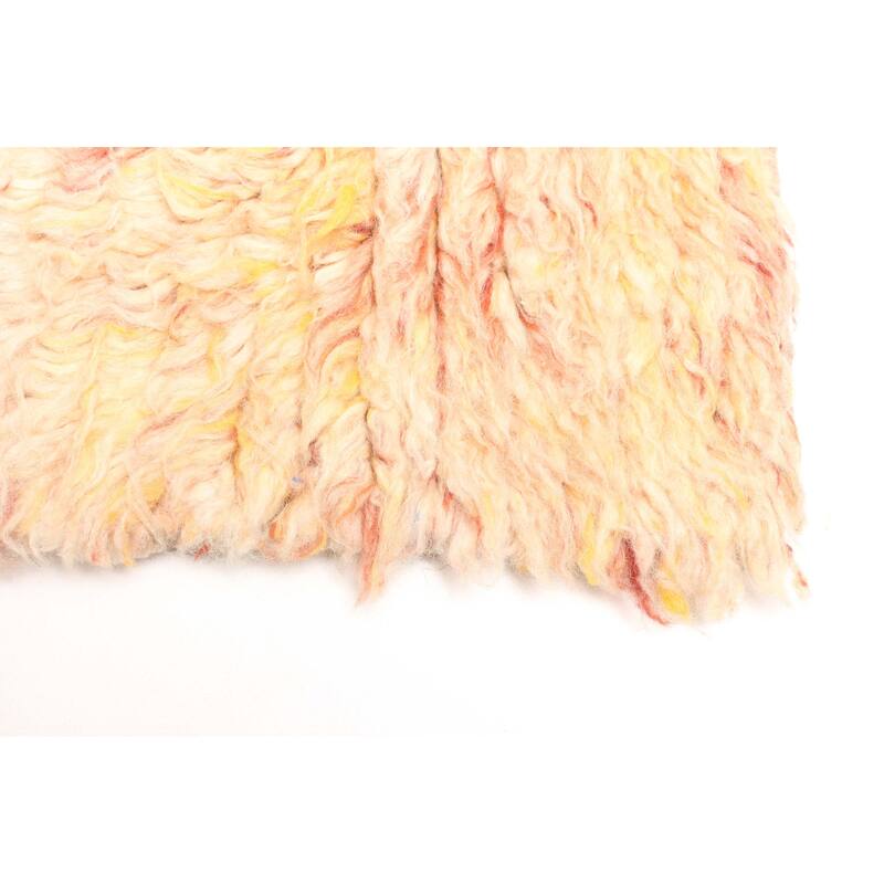 ECARPETGALLERY Hand-knotted Tangier Cream Wool Rug - 5'11 x 7'9