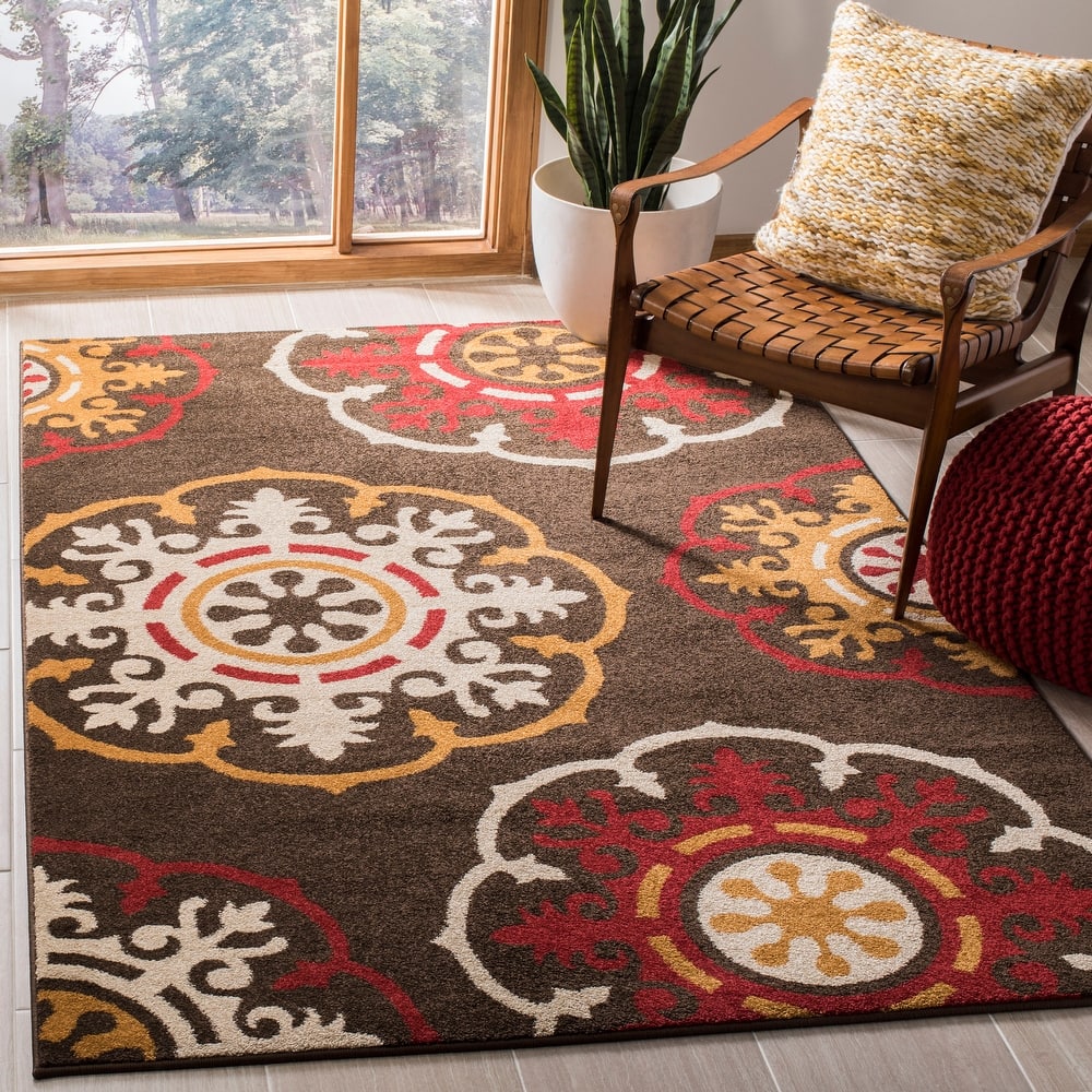 SAFAVIEH Newbury Lu Modern Floral Rug