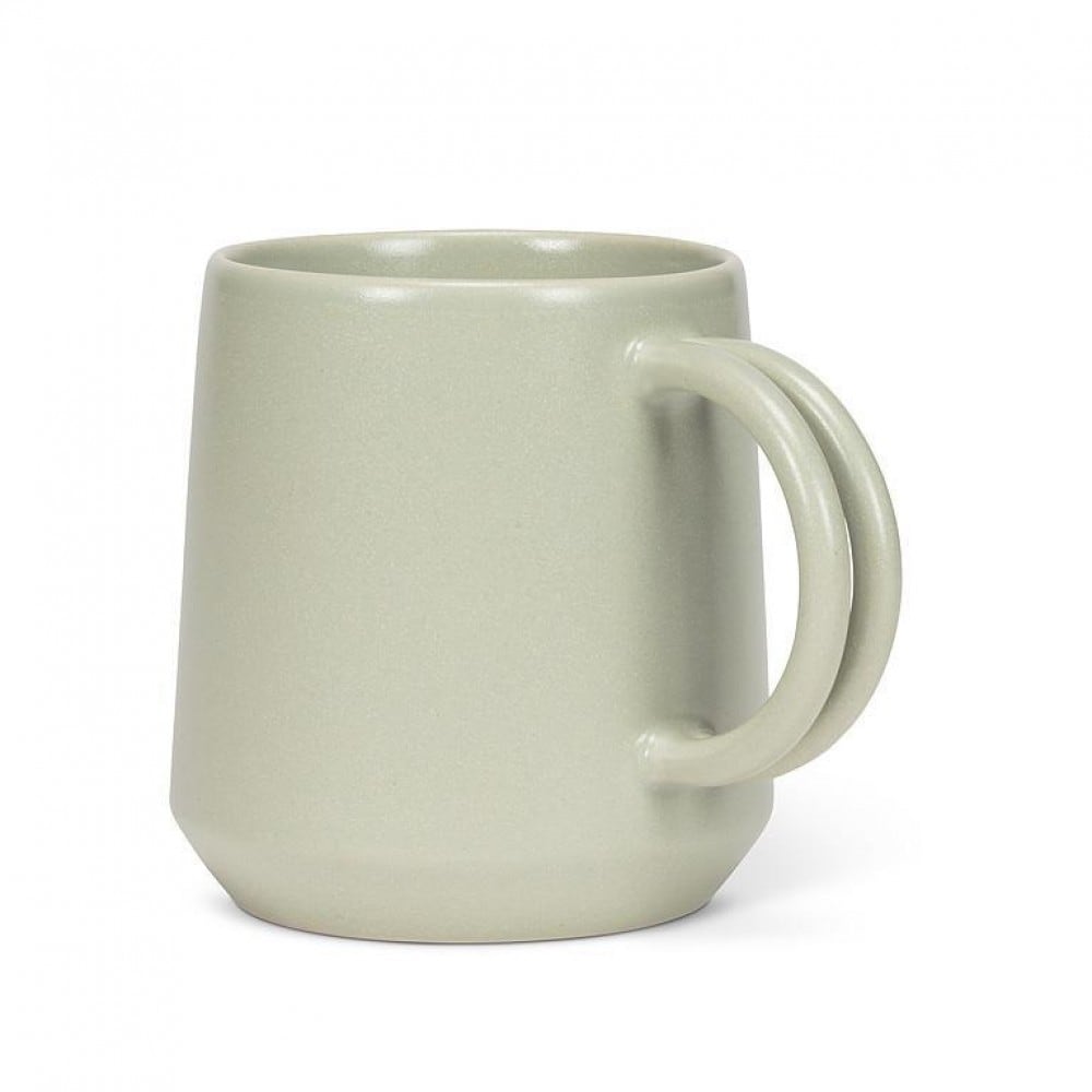 Sage Double Handled Mug