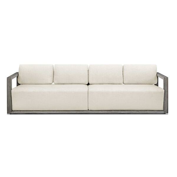 slide 2 of 14, Uttermost Remsen Outdoor Gray Sofa