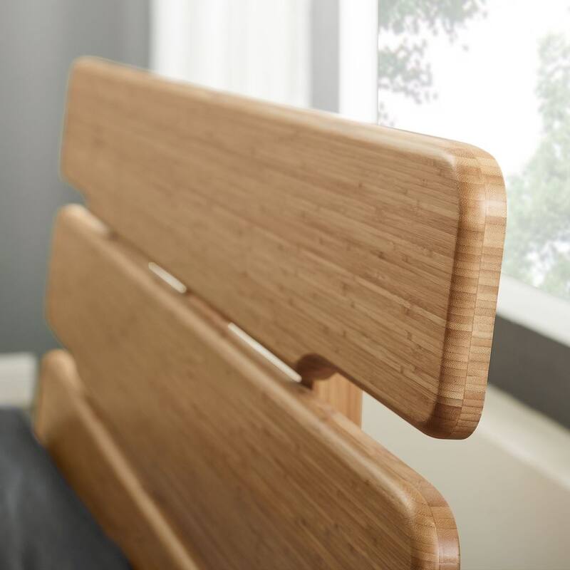 Dylan Queen Platform Bed, Copper